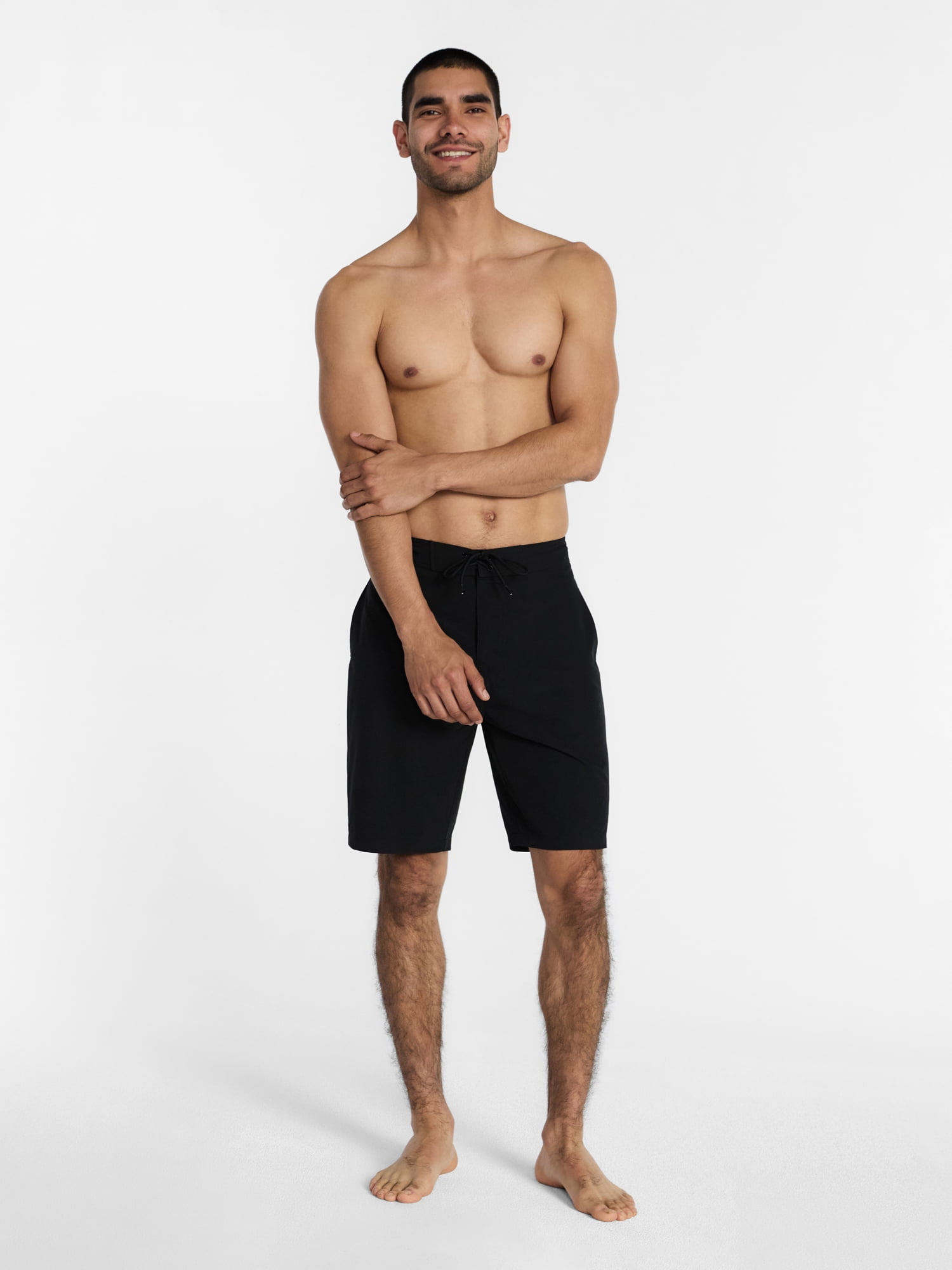 Ozark Trail Men's and Big Men's Swim Trunks, 9" Inseam, Sizes S-3XL