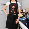 thumbnail image 2 of 2 Pack Adjustable Bib Apron with Colorful ' BEST ABULA LEVER ' Design 2 Pockets Perfect for Cooking & Chef Work for Men & Women, 2 of 5