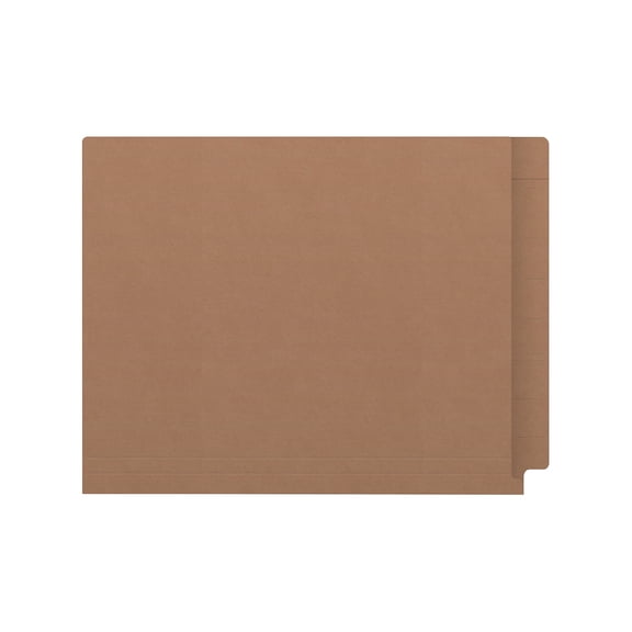 Medical Arts Press Kardex Match Reinforced End Tab File Folder Straight Cut Letter Size Brown Kraft