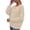 Apricot, variant on Anygrew Long Sleeve Shirts for Women Lightweight Pullover Sweaters Crew Neck Tops for Women
