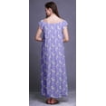 thumbnail image 2 of Bimba PrintedÂ&nbsp;NightwearÂ&nbsp;For Women Rayon Long Maxi Dress Sleepdress Night Gown, 2 of 4