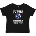 thumbnail image 3 of Inktastic Future Lineman Like Daddy Boys Baby T-Shirt, 3 of 5