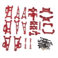 thumbnail image 1 of BELOVING 1/14 RC Car Upgrades Accessories Front and Rear Shock Tower for 14210 Trucks red, 1 of 6