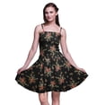 thumbnail image 1 of Bimba Robe d'Été à Bretelles Spaghetti Imprimée Florale Robe de Plage de Vacances-Petite, 1 of 5