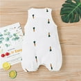 thumbnail image 5 of Toddler Baby Girl Rompers Baby Girls Romper Summer Sleeveless One-pieces Jumpsuit Cotton Linen Outfits Summer Jumpsuit For Girls Boys, 5 of 9