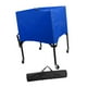 thumbnail image 5 of Carro de voleibol plegable con ruedas para gimnasio de fútbol Azul, 5 of 8