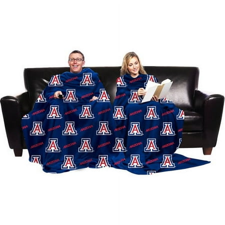 NCAA Arizona Wildcats Blanket with Sleeves