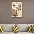 thumbnail image 2 of Black Rhinoceros Wall Art Knowledge Poster Educational Wall Art Vintage Prints Black Rhinoceros Infographic Poster Modern Chic Decor Painting for Living Room Unframed 16×24 in, 2 of 5