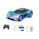 thumbnail image 1 of Coche acrobático RC con luces LED, juguete clásico para fiestas navideñas. D azul, 1 of 8
