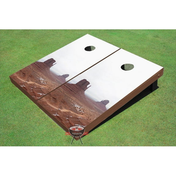 Monument Valley Theme Cornhole Boards