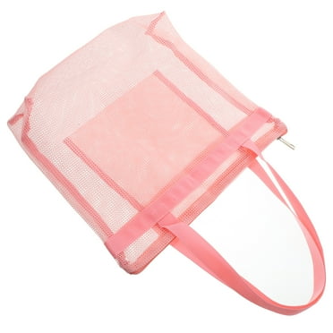 Mesh Storage Bag Travel Toiletry Bag Women Beach Bag Swimming Beach Bag for Outdoor