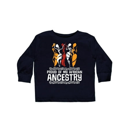 Black History Month African Pride Toddler Long Sleeve T-Shirt