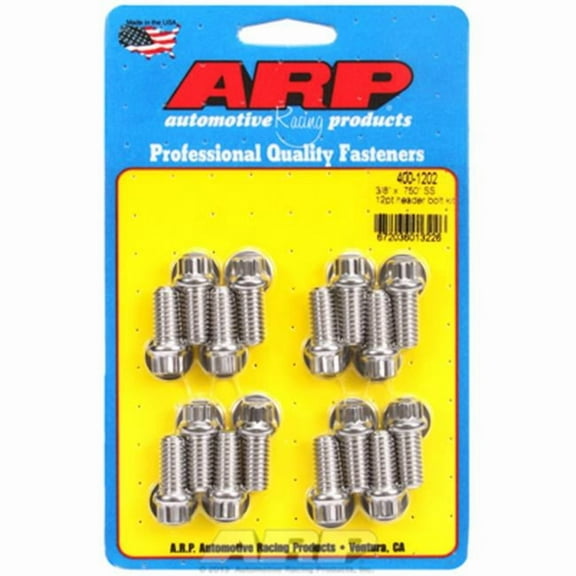 ARP 4001202 Chevrolet Big Block & Ford - 0.750 In. Uhl Header Bolt & Stud Kits
