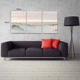 thumbnail image 3 of Vintage Abstract Beach Canvas Wall Art Prints for Bedroom Living Room Home Decor 12x16inch 3 Piece, 3 of 4