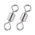 thumbnail image 5 of 100 Pcs/lot Connecteur Pivotant de Pêche en Acier Inoxydable Robuste Anneau Solide Accessoires de Pêche en Mer 2, 5 of 5