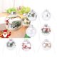 thumbnail image 5 of Bola Transparente De Adorno Navideño, Bola Transparente Transparente De Adorno Navideño De Plástico Reutilizado Para Fiestas Navideñas ANGGREK Otros, 5 of 8