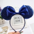 thumbnail image 2 of Accesorios para el cabello, diadema con lazo de lentejuelas de calidad, diadema con orejas negras de Mickey, horquilla de Minnie para el cabello, mini pinza para el cabello, opción de, 2 of 6