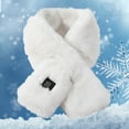 thumbnail image 4 of USB Heated Scarf, Winter Warm Neck Warmer, USB Plug-In 3-Speed Adjustable Heating Scarf for Outdoor Activities, Thermal Shawl with Neck Pain Relief and Cozy Comfort, 4 of 5