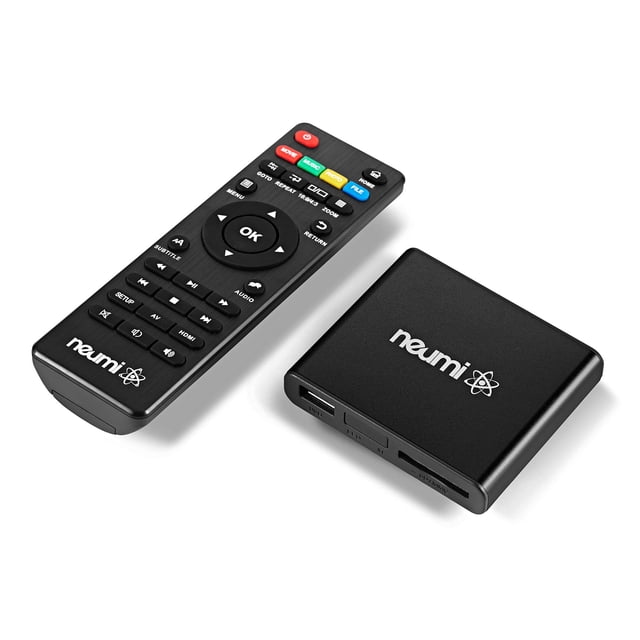 Reproductor multimedia digital NEUMI Atom 1080P Full-HD USB/SD