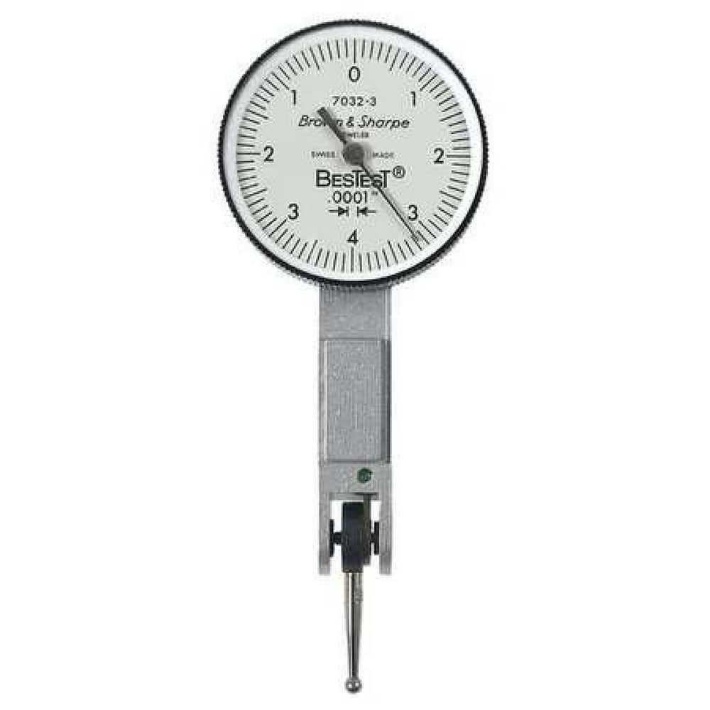 TESA BROWN & SHARPE 59970333 Dial Test Indicator,Vert,0 to 0.008 In