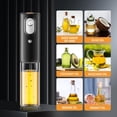 thumbnail image 4 of Pulverizador de aceite PUZMUG, botella de aerosol de vidrio de 100 ml para cocinar, 4 of 7