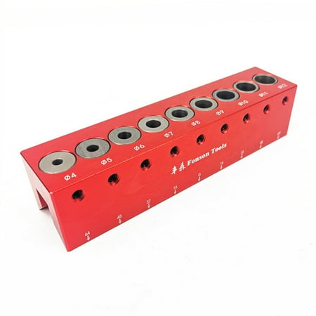 

Dasbsug 45 Degree Doweling Jig Woodworking Tools Handheld Drilling Guide Hole Locator
