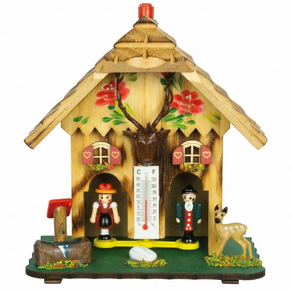 German Black Forest weather house TU 73 HB