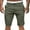 Army Green, variant on Xihbxyly Men Shorts Plus Size Solid Color Comfortable Shorts Casual Loose Fit Comfort Waist Beach Shorts Summer Savings