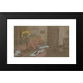 thumbnail image 2 of Édouard Vuillard 14x10 Black Modern Framed Museum Art Print Titled - Madame Vuillard Reading the Newspaper, 2 of 5
