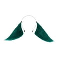 thumbnail image 3 of Diadema con orejas de zorro Yinane verde, sombreros de cosplay, 3 of 8