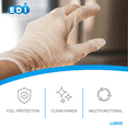 EDI Disposable Small Vinyl Gloves PowderFree, LatexFree 100