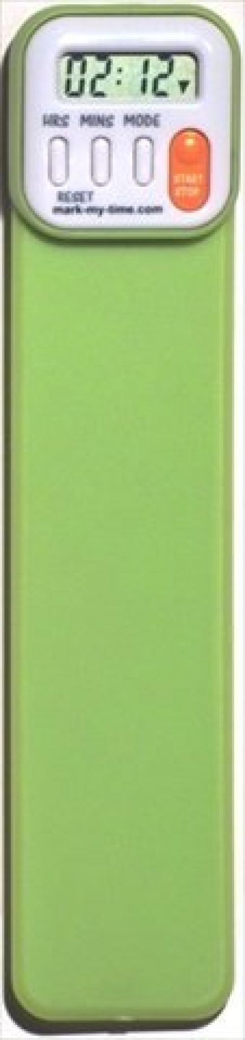 MarkMyTime Digital Bookmark Green