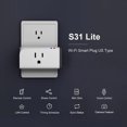 thumbnail image 1 of 2pcsSmart HomeWi-FiOutlet funciona con Alexa Google Home e IFTTT No se requiere concentrador, 1 of 7
