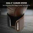 thumbnail image 5 of Hayabusa T3 Kanpeki Leather Boxing Gloves Men and Women for Training Sparring Heavy Bag and Mitt Work - Walnut Brown, 12oz, 5 of 6
