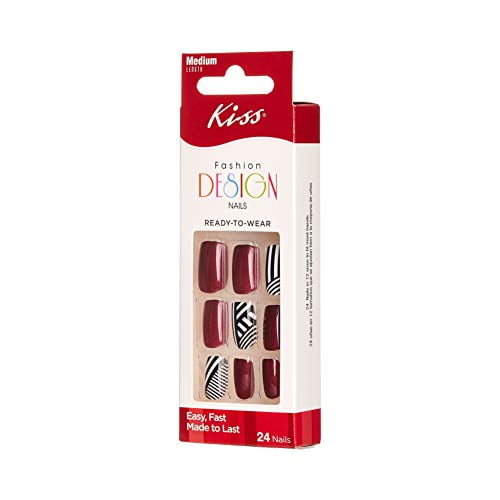 ( pack of 2 )Kiss Fashion Design Nails (DGBD01)