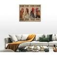 thumbnail image 3 of Farmhouse Chicken Wall Art Country Roosters Pictures Rustic Chicken Decor Canvas Painting Roosters Decorations Framed Artwork for Kitchen Bedroom Living Room 16"x12", 3 of 5