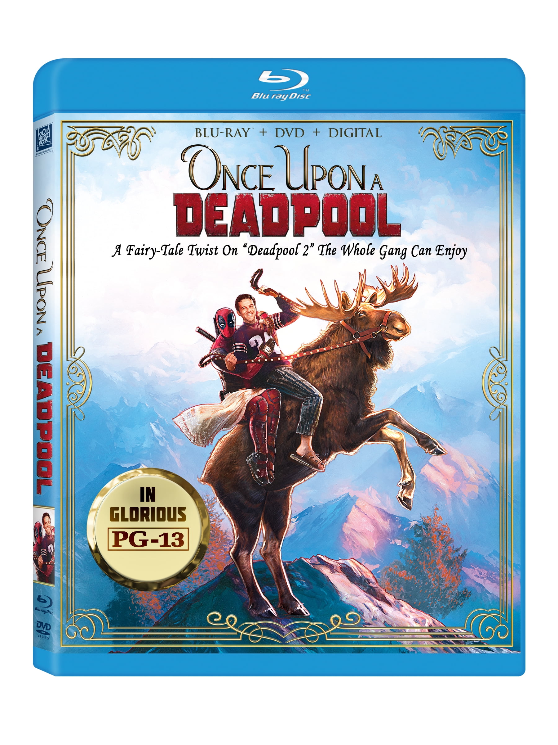 Deadpool 2 Once Upon A Deadpool Blu Ray Dvd Digital
