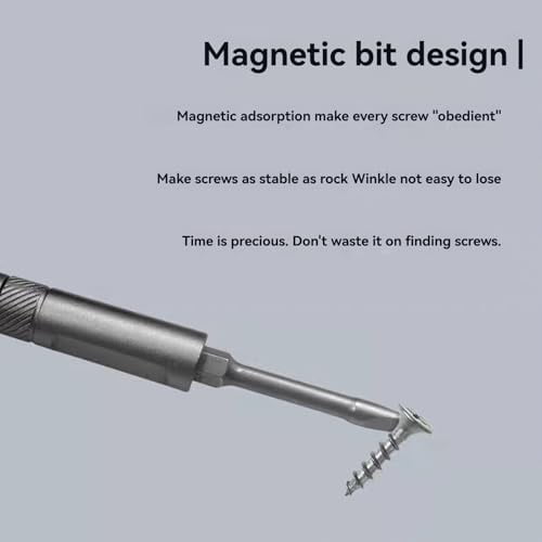 Pickelect 42 in 1 Magnetic Screwdriver Set,Multi Bit Ratchet Screwdriver Set With T Handle,Portable Storage Case, DIY Repair Tool Kit
