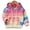 Pink Rainbow, variant on 3-7T Girls and Toddlers' Rainbow Pullover Hoodie Sweatshirt Jacket Top