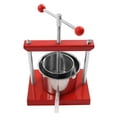 thumbnail image 4 of Stainless Steel 0.8 Gallon Manual Fruit Wine Press Machine For Kitchen DIY 0.8 Gal Fruit Wine Press - 100% Natural Juice Making for Apple/ Carrot/ Orange, 4 of 12