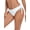 White, variant on Women's Full Coverage Swim Bottom Tie Sides Bikini Bottom