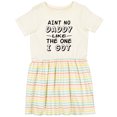 thumbnail image 3 of Inktastic Aint No Daddy Like the One I Got Girls Toddler Dress, 3 of 5
