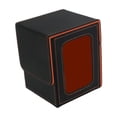 thumbnail image 4 of Caja de baraja de cartas shamjiam estuche de juego negro naranja para más de 100 tarjetas, 4 of 8