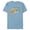 Ocean Blue, variant on The Simpsons Bart Simpson I’m Bad to the Bone Skateboard - Short Sleeve Blended T-Shirt for Adults - Customized-Yellow