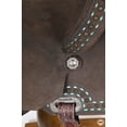 thumbnail image 7 of 14 In Hilason Flex Tree Western Horse Saddle In American Leather Barrel Trail, 7 of 7