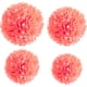 thumbnail image 2 of Bearachild Juego de 1 Uds. De pañuelos colgantes, flores de papel, decoraciones, bolas de papel con pompón rojo, bolas de flores, papel para Kits de decoración para fiestas Rojo 7.8 pulgadas, 2 of 6