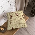 thumbnail image 6 of ZNDUO Medieval Knight Shield Throw Pillows, Throw Pillows for Couch-Indoor Decorative Pillows,18"x18", 6 of 8