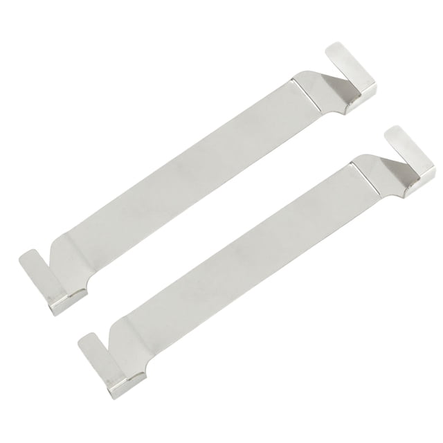 Griddle Tool Holder, 304 Stainless Steel Inclined Clamp Griddle Spatula Holder Wide Compatibility for Cooking