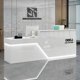 thumbnail image 5 of Cashier Office Reception Desk Front Counter Modern Simple Office Front Salon Reception Desk Hotel Comptoir Magasin Furniture My Lux Decor Round, 5 of 7