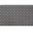 thumbnail image 2 of Contemporary Home Living Windowpane Lattice Cotton Table Runner - 108" - Shadow and Ash Gray, 2 of 2